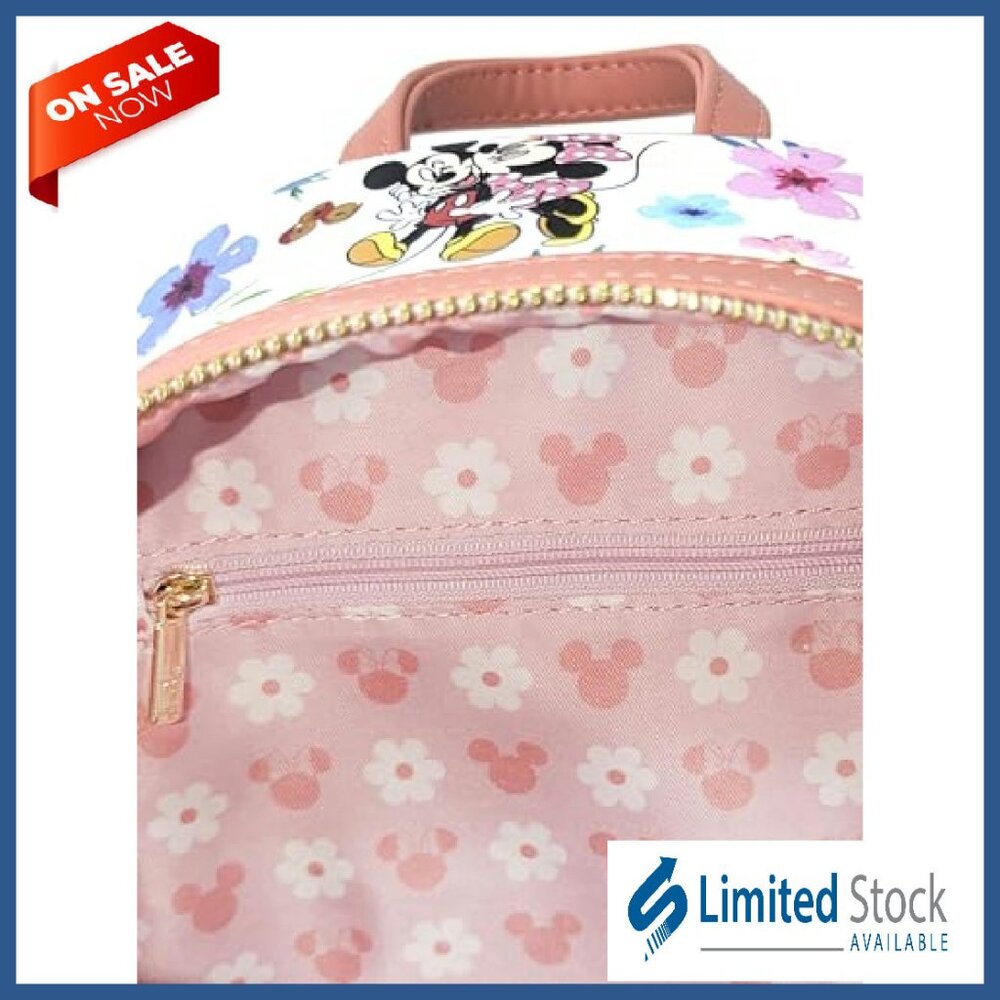 Mini Backpack Vegan Leather Multiple Pockets Adju… - image 7